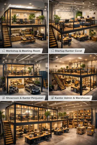 Mezzanine Ruang Kantor di Thamrin